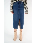 Falda Nurbes - Denim Pianno 39