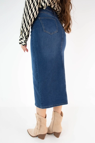 Falda Nurbes - Denim Pianno 39 2