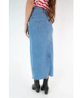 Falda Nerbus - Denim Pianno 39