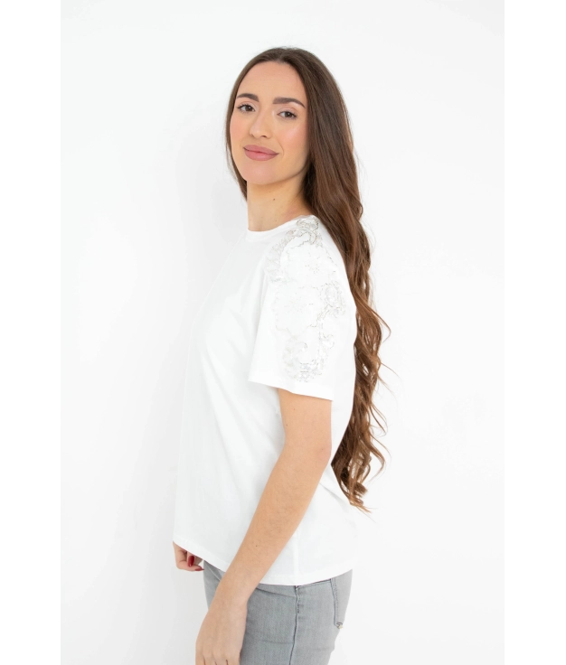 Jurdes T-Shirt - White Pianno 39