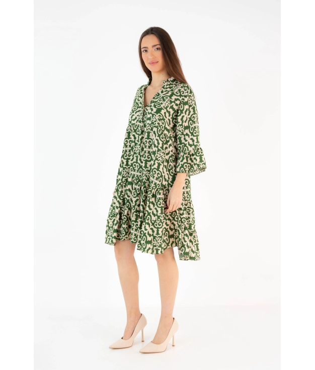 Lizados Dress - Pianno Green 39