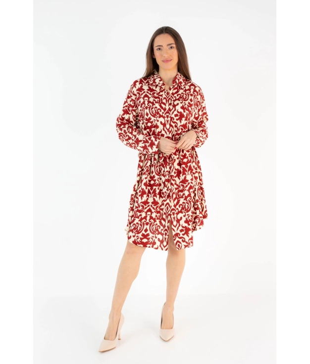 Poner Dress - Pianno Red 39