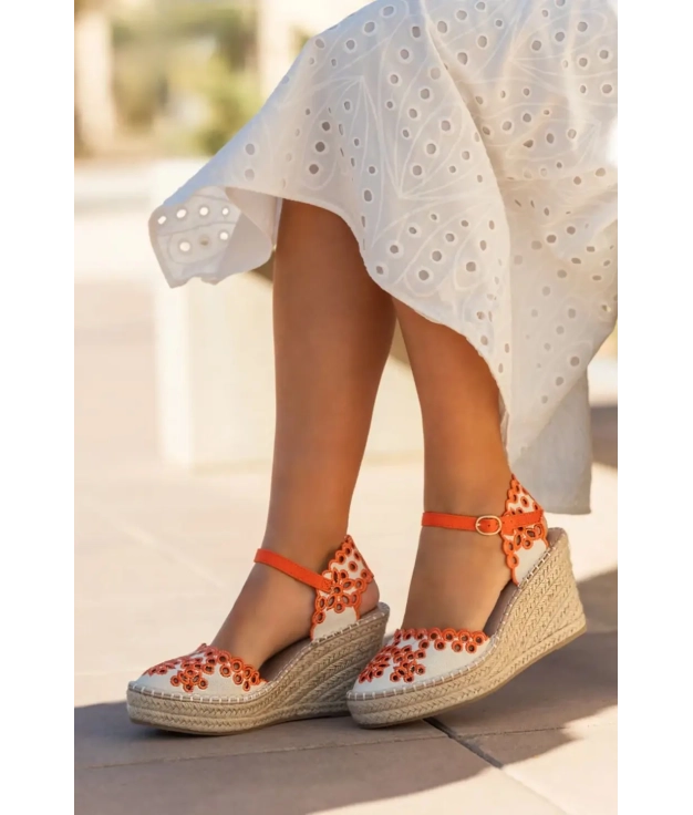 Wedge Florence - Orange pianno39