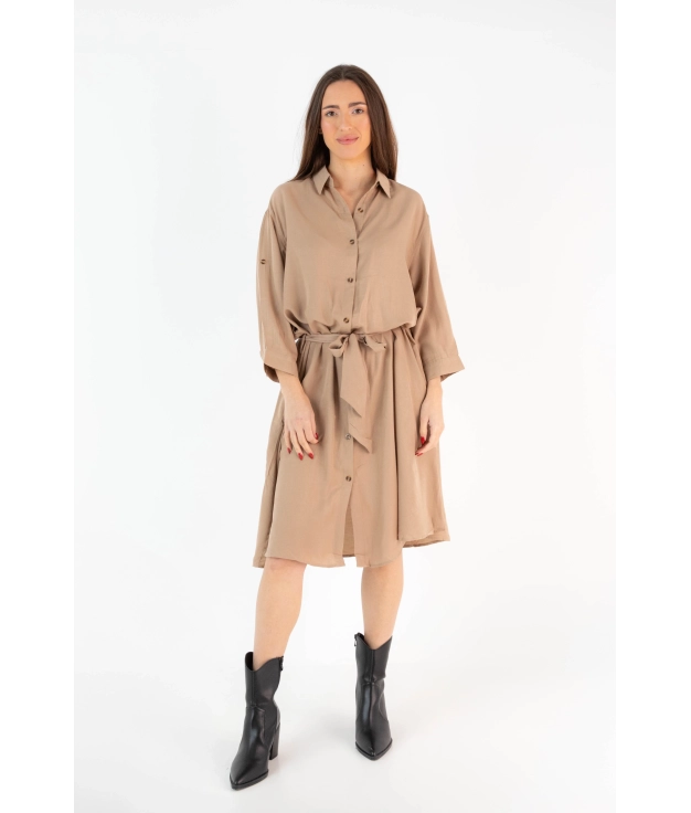 Oner Dress - Taupe Pianno 39