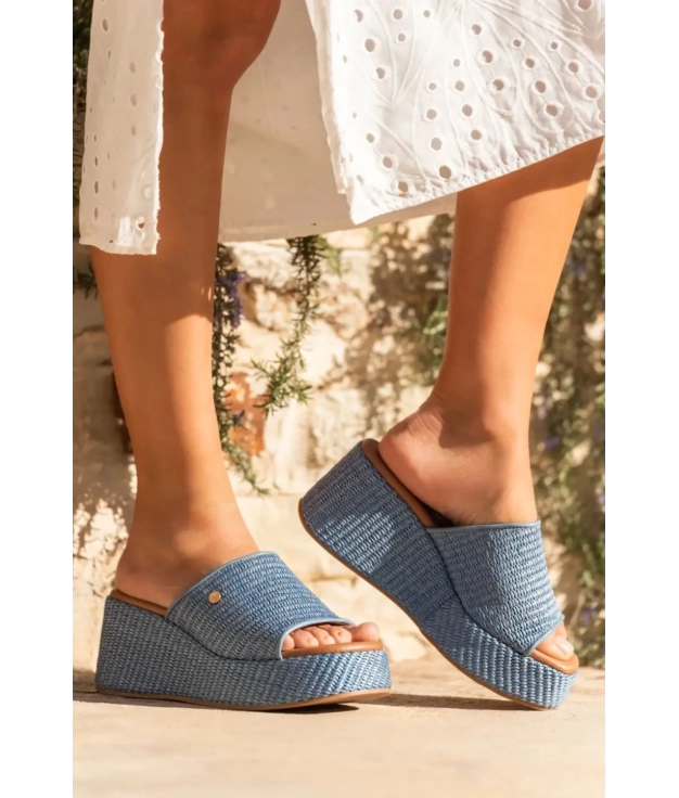 Wedge Gante - Bleu pianno39