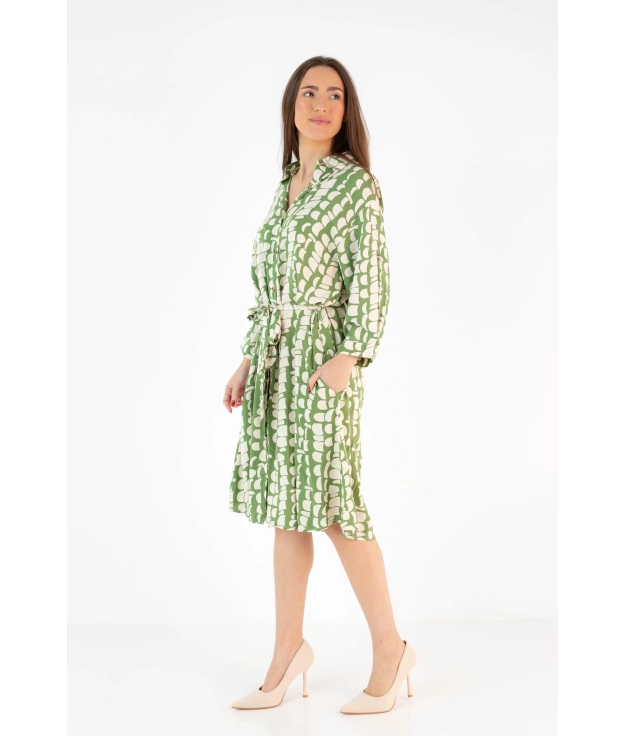 Ubes Dress - Pianno Green 39