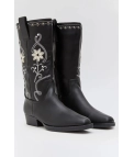 Bota alta Nerea - Negro pianno39