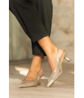 Chaussure à talon haut Lima - Or pianno39