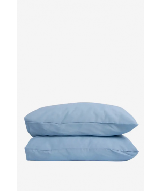 FUNDA DE ALMOHADA 100% ALGODÓN - AZUL