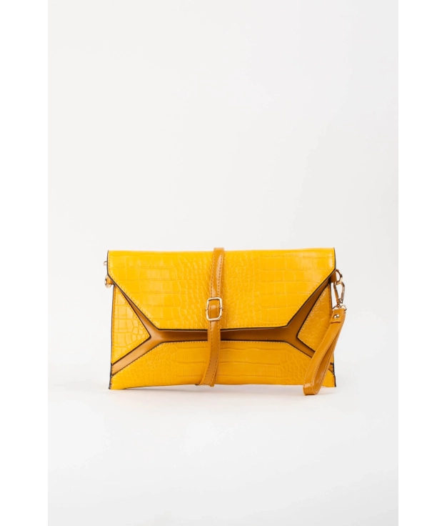 Bolsa de Ombro Claire - Pianno Amarelo 39