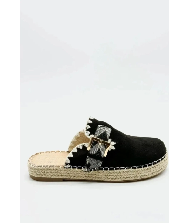 Trieste mule shoe - Black pianno39