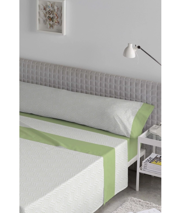 Conjunto de roupa de cama Karamelo Taru - Verde PIANNO39