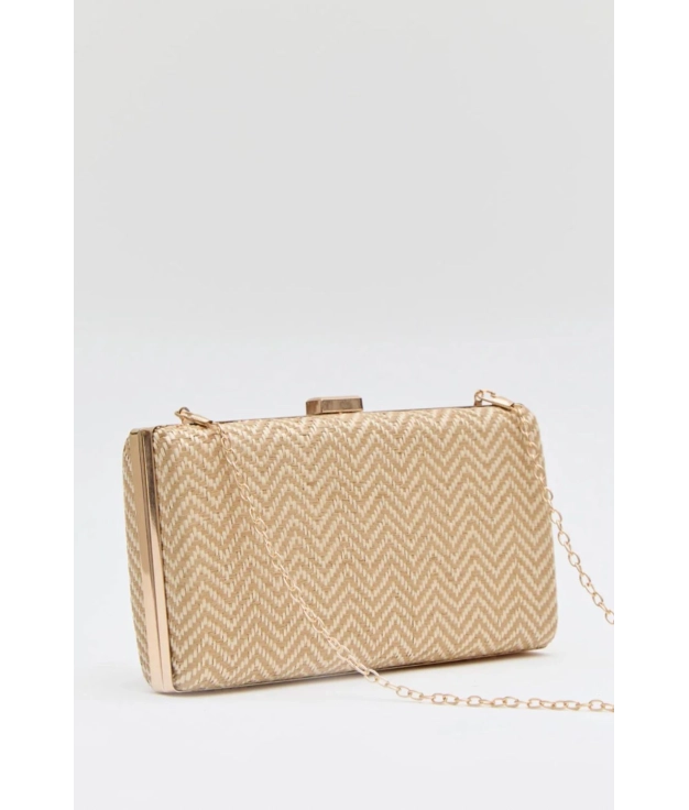 Mala de mão Linar Clutch - Bege Pianno 39