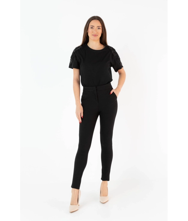 Leggins Borte - Negro/Blanco Pianno 39