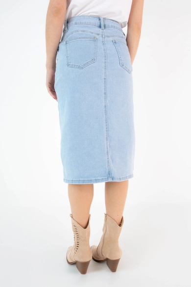 Falda Patela - Denim Pianno 39 2