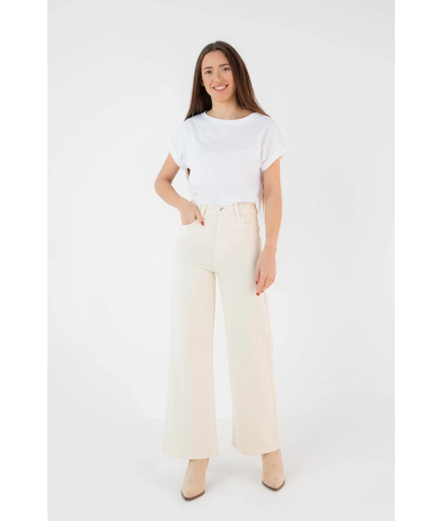 Plefu Trousers - Beige Pianno 39