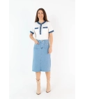 Jupe Kilena - Denim Pianno 39