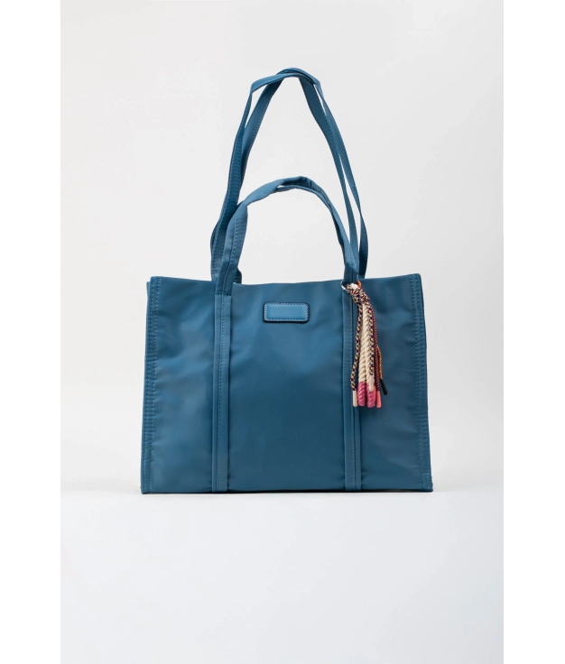 Grand sac à main Iren - Bleu PIANNO 39