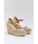 Tilana Wedge - Beige Pianno 39