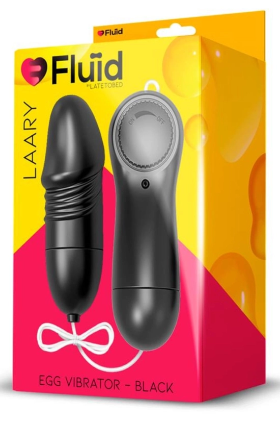 Oeuf vibrant télécommandé Laary - Noir Pianno 39