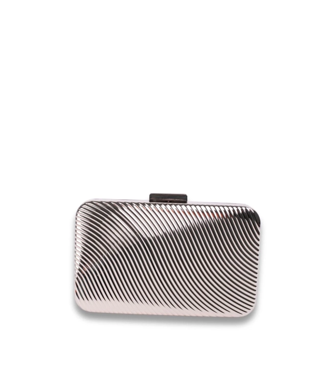 Bolso Clutch Tanila - Plata Pianno 39