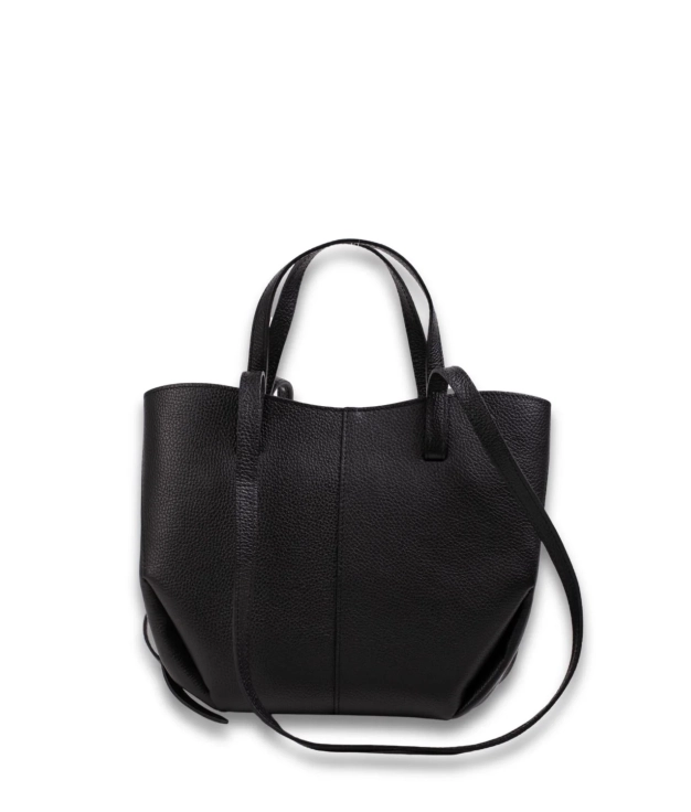 Bolsa de Couro Liseu - Preto Pianno 39