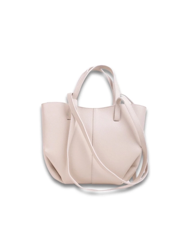 Sac à main en cuir Liseu - Beige Pianno 39