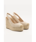 Ribenen Wedge - Beige Pianno 39