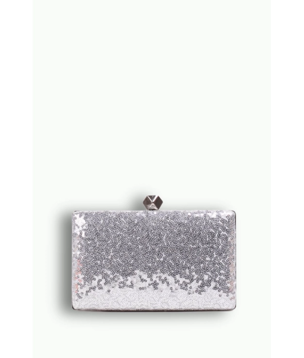 Bolso Clutch Cemite - Plata Pianno 39