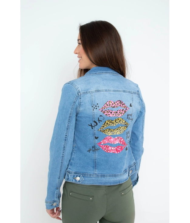 Mences Jacket - Besos/Denim Pianno 39