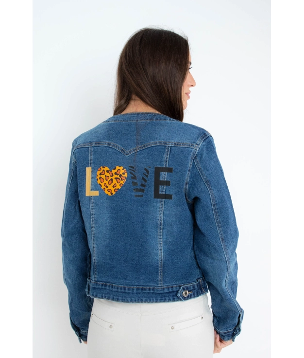 Sinal Jacket - Love/Denim Pianno 39