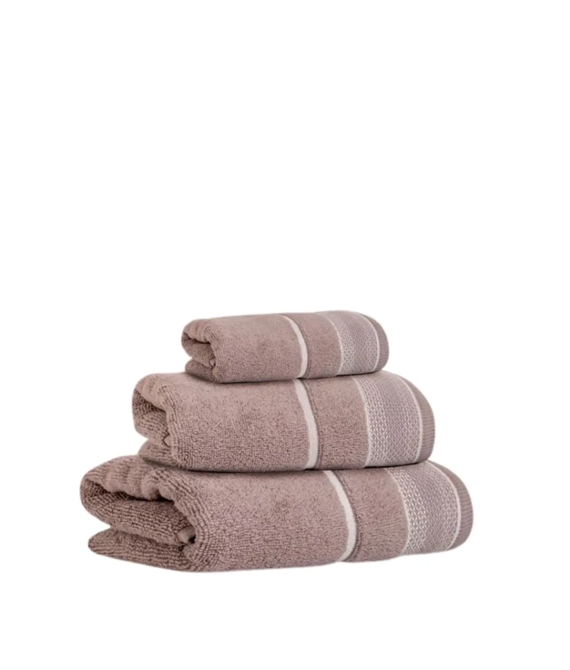 ARET 600GR COTTON TOWEL SET - GREY