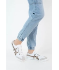Baskets casual Ures - White/Leopard Pianno 39