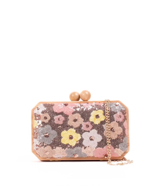 Solene Clutch Bag - Rosa Pianno 39