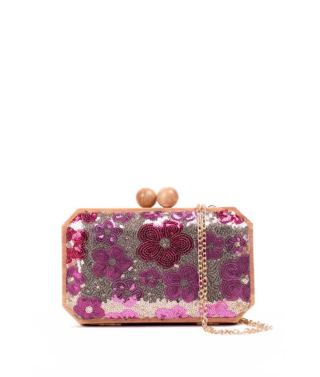 Bolsa Clutch Solene - Fucsia Pianno 39