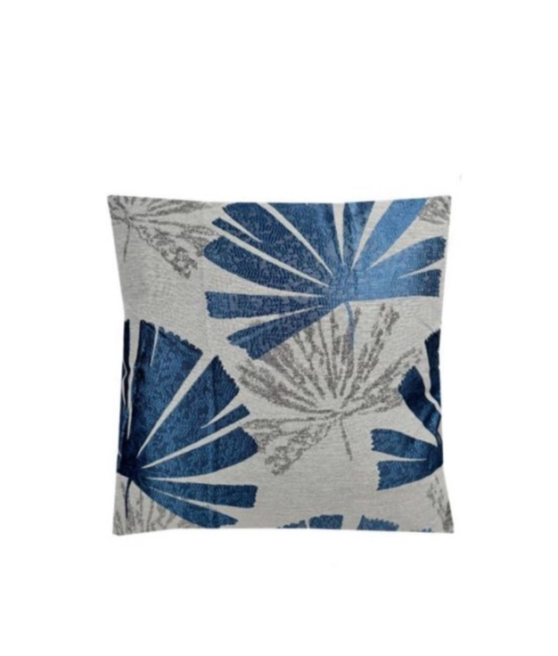 Conjunto de 2 capas de almofada Palm - Azul