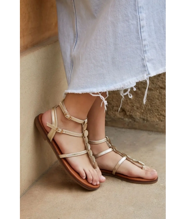 Jupi Sandal - Gold pianno39