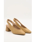 Chaussure à talon haut Mila - Beige pianno39