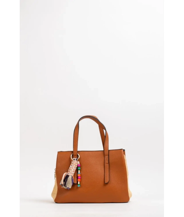 Bolsa de ombro Terfo - Camel Pianno39