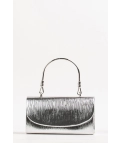 Bolso Clutch Bajor - Plata Pianno39