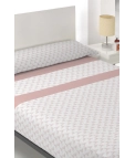 Drap de lit Ismar en microfibre - Coral PIANNO39
