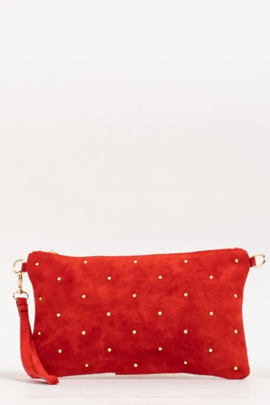 Bandolera de Piel Aselu - Rojo Pianno 39 2