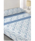 Juego de Sábanas Microfibra Dariel - Azul PIANNO39