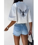 Short Elisere- Denim Pianno 39