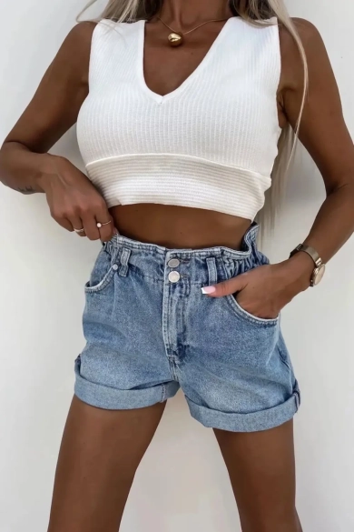 Short Nellyne- Denim Pianno 39 2
