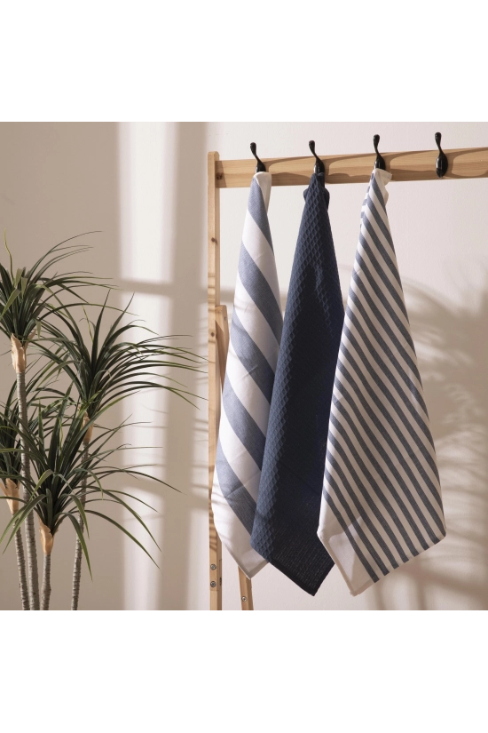 Paños de Cocina sarga Deskarao - Azul Pianno39