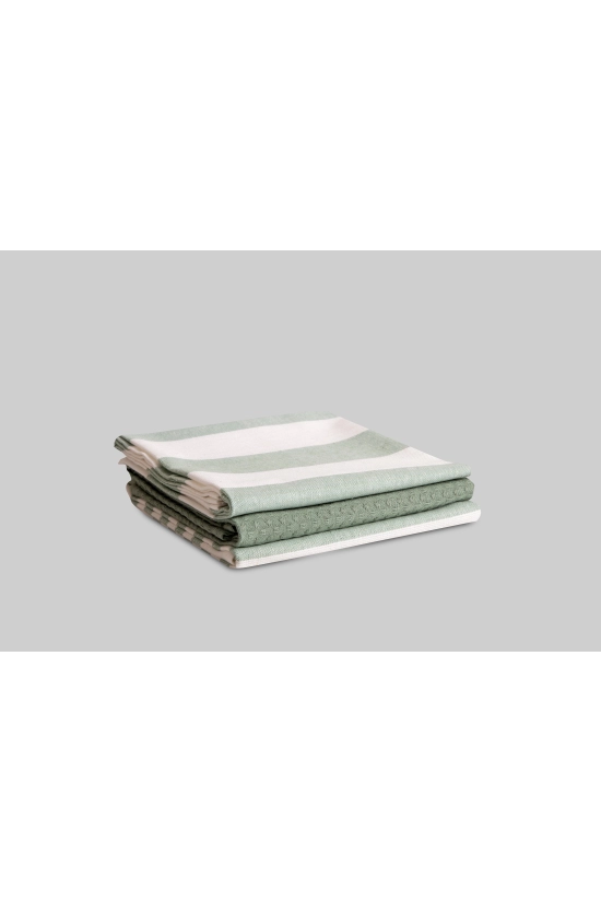 Paños de Cocina sarga Deskar - Verde Pianno39 2