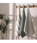 Paños de Cocina sarga Deskar - Verde Pianno39