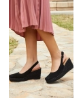WEDGE AMIRAM - BLACK/BLACK PIANNO 39