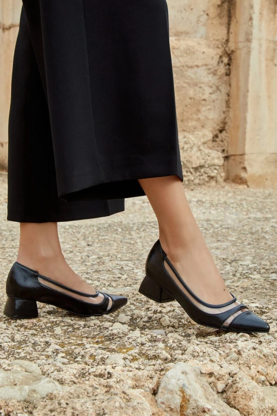 Chaussure à talon One - noir pianno 39
